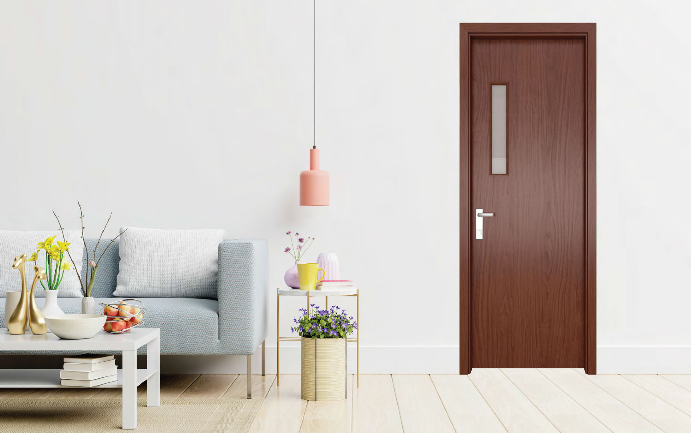 So sánh cửa gỗ nhựa composite và cửa gỗ tự nhiên